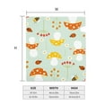 thumbnail image 5 of Lsque Mushroom Bee Mailbox Cover Standard Size ,Magnetic Mailbox Covers Post Wraps Letter Box Cover -21x18 in, 5 of 9