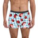 thumbnail image 1 of Balery Flowers and Lady Bugs Calzoncillos bóxer para hombre, ropa interior de algodón suave y transpirable con cinturilla de nailon-Small, 1 of 5