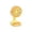 Yellow, variant on COM1950s Desk Fan USB Rechargeable, Quiet Portable Mini Fan, Compact Small Desktop Fan with 3 Speeds, Below 36dB Low Noise, for Office, Study Table, and Home Use