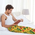 thumbnail image 5 of Naloa Colorful Vegetables Pajama Pants Men, PJ Bottoms, Sleep & Lounge Pants-Small, 5 of 6
