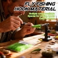 thumbnail image 6 of Saltwater Fly Tying Fiber Material Realistic Bait DIY For Bass Snapper, 6 of 8