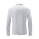 thumbnail image 4 of Blusa y camisa de cuello alto de manga larga para hombre, moda versátil, bloque de color, botones, blusa de cuello alto de manga larga, abrigo de poliéster para hombre, 4 of 5
