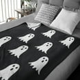 thumbnail image 5 of Halloween Flannel Blanket A Size 130 × 150Cm Polyester Blanket, Flannel Multi-color, 5 of 6