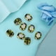 thumbnail image 4 of Diamantes de imitación para coser 10 Uds diamantes de imitación de circón para coser forma de elipse zapatos DIY accesorios de ropa 8x10mm verde ANGGREK Otros, 4 of 8