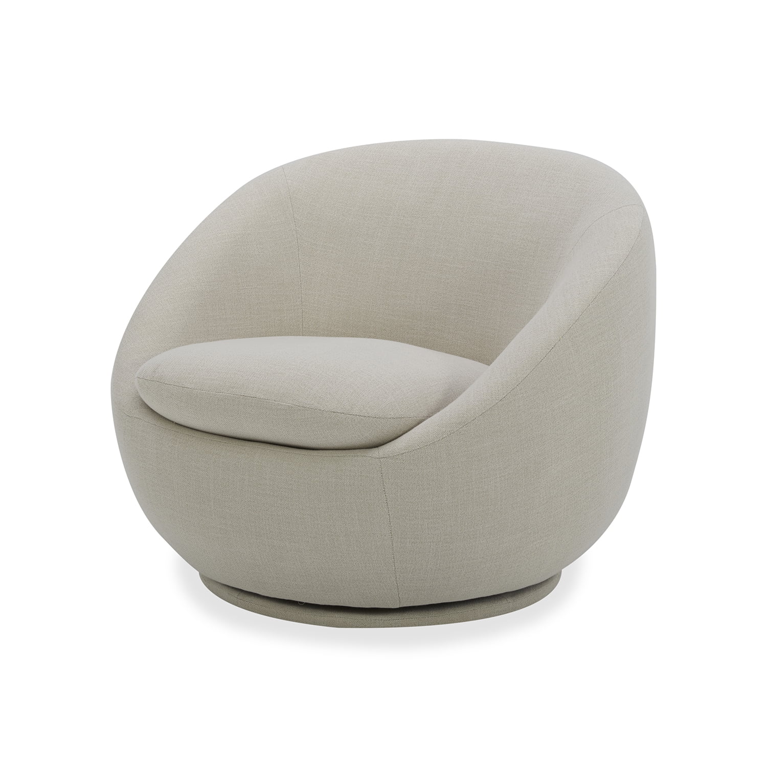 Better Homes & Gardens Mira Swivel Chair, Linen  (图2)