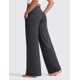 thumbnail image 3 of Pantalones CRZ YOGA Butterlift de pierna ancha, tiro alto 33" gris XS, 3 of 5