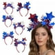 thumbnail image 1 of Diadema Del 4 de Julio con Estrella Azul, Roja y Blanca. Diadema Patriótica con Temática de La Bandera Estadounidense. Accesorios para Fiestas y Festivales para Hombres y Mujeres. Material: Tela. Mul, 1 of 6