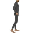 thumbnail image 3 of GENTS BLISS Men Thermal Underwear Fleece Lined Thermals Tops and Bottom Sets Base Underwear for Men, 3 of 12