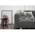 thumbnail image 3 of Ambesonne Cat Throw Pillow Cover 2 Pack, Kitty in a Noble Pose Bohemian, 16", Grey Green Pale Rust, 3 of 7