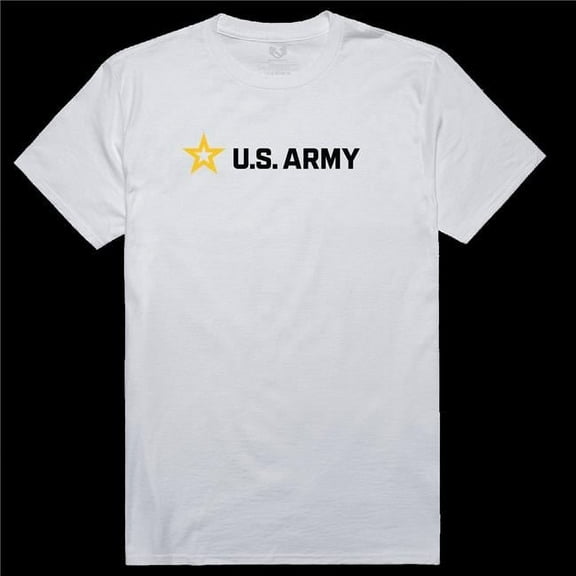 Rapid Dominance RS2-A32-WHT-03 US Army 32 Relaxed Graphic T-Shirt - White - Large