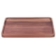 thumbnail image 2 of Plato de postre, placa de servicio de nuez, placa de barbacoa de madera cuadrada, rendimiento confiable, 2 of 8
