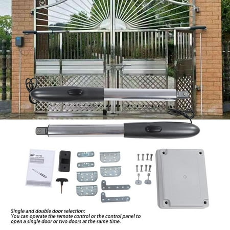 Greensen 24V Auto Electric Powered Swing Gate Opener Kit With 2  Remote Control, Auto Electric Powered Swing Gate,Gate (Best Swing Gate Opener)