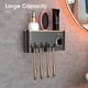 thumbnail image 2 of Soporte para cepillos de dientes y accesorios de baño con dispensador de pasta de dientes, 2 of 7