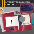 thumbnail image 3 of Carpetas de papel Better Office Products, color rojo burdeos, 25 unidades, 3 of 5
