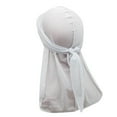 thumbnail image 6 of BYHONG Cotton Slouchy Hip Hop Soft Lightweight Running Adult Hats Chemo Cap for Men Women Bucket Hats White, 6 of 6