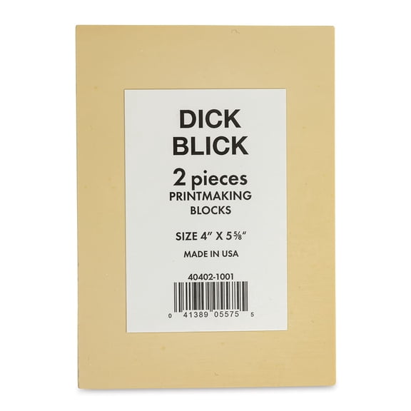 Blick E-Z-Cut Printing Blocks - Pkg of 2, 4" x 6"