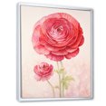 thumbnail image 2 of Designart "Nostalgic Bloom Fantasy I" Ranunculus Floater Framed Canvas Wall Art, 2 of 5