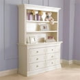 thumbnail image 3 of Baby Cache Montana Traditional Style Wood Hutch in White Finish, 3 of 3