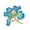 Blue, variant on Vibrant Peony Flower Brooch Feature Strong Finish And Pearls Charm Prom Banquet Evening Party Fashion
