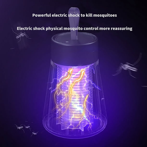 Lámpara Eléctrica Antimosquitos Control Insectos Moscas (carga USB) Verde