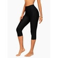 thumbnail image 1 of Charmo Capris Swimming Pants for Womens Wider Waisted Leggings Sport Rash Guard Surf Pants, 1 of 6