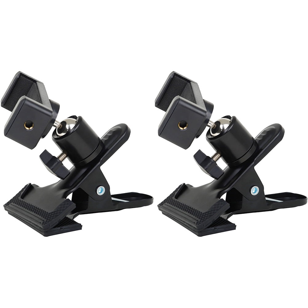 LEXSOMEO 2pcs Guitar Mobile Phone Holders Rotation Bracket Clip Phone Holding Rack for Guitar Live Video Recording
