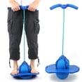 thumbnail image 4 of Equipo de fitness para niños, ejercicio de salto, rebote, bola espacial, Pedal con mango de cuerda para tirar, juguete para niños, color azul, 4 of 10