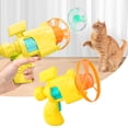 thumbnail image 2 of 2025 Upgraded Cat Flying Disc Launcher Set - 3 Regular + 1 Light-Up Disc, Plastic, Interactive Fetch Toy for Training & Exercise, Indoor/Outdoor, 2 of 6