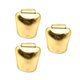 thumbnail image 5 of 3 cascabeles para collar de perro, para hacer ruido, decoración DIY, de hierro, para animales salvajes, para mascotas Oro, 5 of 9