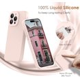 thumbnail image 4 of UTAH-Slim-Fit for iPhone 15 Pro Case,Skin Soft Liquid Silicone,Sturdy Hard Frame Shockproof Cover with Anti-Scratch Microfiber Lining,Full Protection for Screen and Camera Lens,6.1 inch(Chalk Pink), 4 of 4