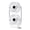 White#002, variant on USB Desk Fan Dual Head Vertical Design for Dual-Zone Cooling, Quiet & Compact for Office, Dorm, Bedroom, Study or Kitchen Use