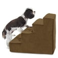thumbnail image 3 of Majestic Pet Portable Suede Pet Stairs Soft Sherpa Foam Step Steps for Dogs & Cats Perfect for Bed & Sofa, 3 of 5