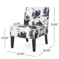 thumbnail image 3 of Fern Fauteuil d'Appoint Rembourré en Forme de Pantoufle, 3 of 6