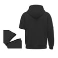 thumbnail image 5 of Hduncf Boys Zip up Hoodie Soft Solid Classic Full Zip Pullover Hooded Sweatshirts With Pocket Warm Jacket for Kids (3-14 Years) Black 150, 5 of 8