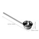 thumbnail image 2 of unbranded 1Ud Cucharón De Cocina De Acero Inoxidable Plateado Con Ergonómico, 2 of 8