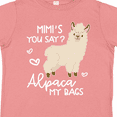 thumbnail image 4 of Inktastic Mimi's You Say Alpaca My Bags Boys or Girls Toddler T-Shirt, 4 of 5