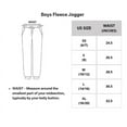 thumbnail image 6 of 3 Pack: Boys Youth Active Athletic Soft Fleece Jogger Sweatpants, 6 of 6