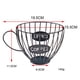 thumbnail image 5 of 3 organizadores de cápsulas de café de hierro, taza de almacenamiento de cápsulas de café, cesta de almacenamiento de café, 5 of 9