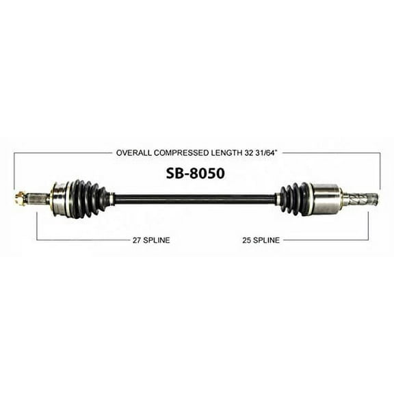 SURTRAK AXLE Fits select: 2006-2007 SUBARU B9 TRIBECA, 2008-2014 SUBARU TRIBECA
