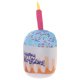 thumbnail image 2 of KAKOWELY Juguete de peluche para masticar con forma de pastel de cumpleaños para gatos, juguete interactivo para el hogar, juguete para morder para gatos, 2 of 4