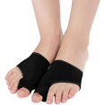 thumbnail image 1 of wonima44 2 Pcs Bunion Corrector Relief Sleeve, Big Toe Straightener with Splint & Pads, Hallux Valgus Relief, Orthopedic Brace Big Toe Alignment (black), 1 of 1