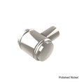 thumbnail image 3 of Allied Brass 1-1/4-in Cabinet Knob, Satin Chrome, 3 of 5