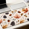 thumbnail image 5 of 35.4x15.7 Inch Large Mouse Pad for Desk, Decorative Autumn Leaves Keyboard Mat, Non-Slip Rubber Base XXL Mousepad, 5 of 7