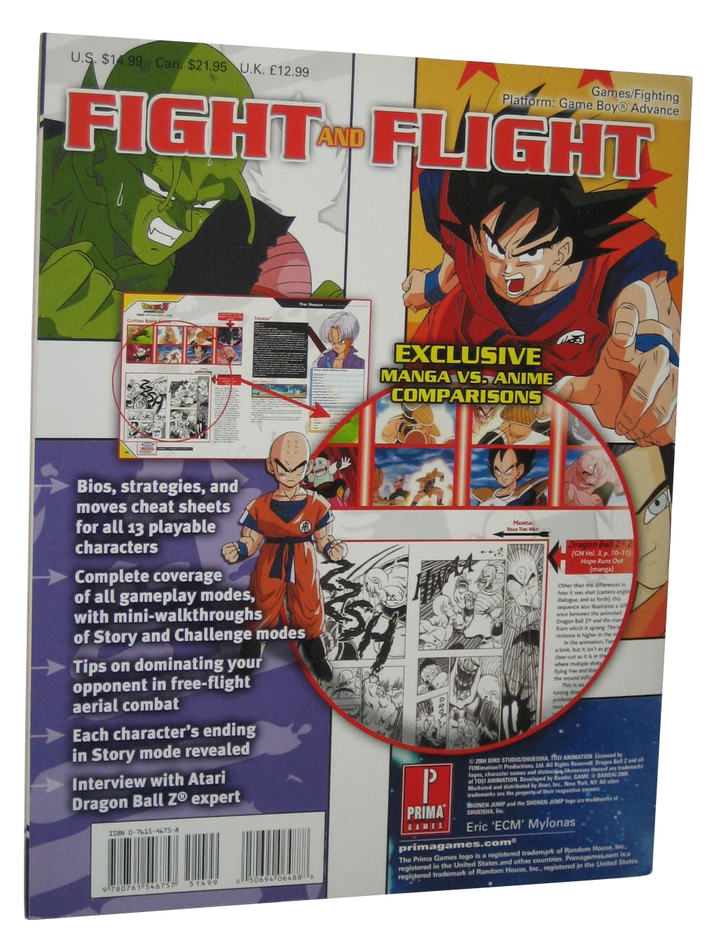 Dragon Ball Z Budokai 3 Prima Official Game Strategy Guide Book - GKWorld