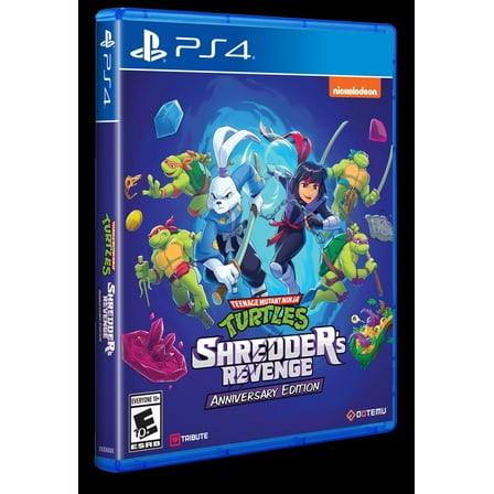 Teenage Mutant Ninja Turtles Shredders Revenge Anniversary Edition (LRG) (Playstation 4)