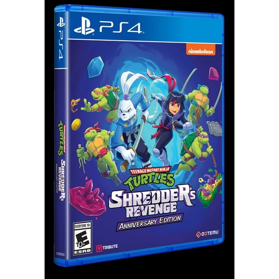 Teenage Mutant Ninja Turtles Shredders Revenge Anniversary Edition (LRG) (Playstation 4)