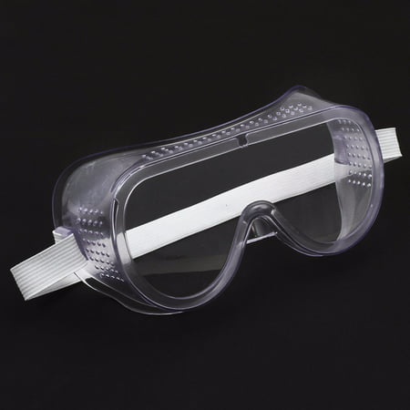 Safety Eye Guard Protect PVC Plastic Ventilated Shield Goggles