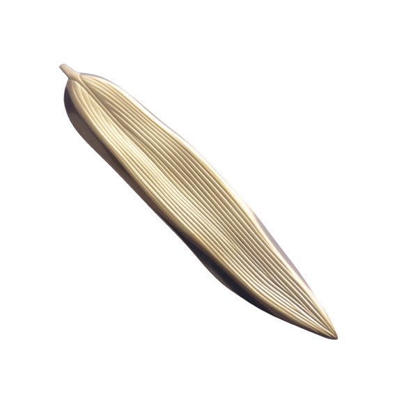 Advancent Soporte para palillos de acero inoxidable, patrón de hoja de mesa, soporte para palillos, estante de almacenamiento para cucharas de Type3 NO3