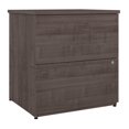 thumbnail image 1 of Bestar Universel 28W Standard 2 Drawer Lateral File Cabinet in medium gray maple, 1 of 7