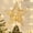 Gold, variant on Christmas Tree Topper, Gold Glitter Hollow 5-Point Star with Lights, Tinsel Star Decoration with Christmas Tree Topper Base, Suitable for Decorating Yard Office Bistro Restaurant Party